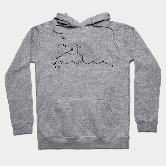 THC Hoodie by DavidBriotArt